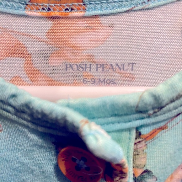 Posh Peanut Fox Print Romper - Picture 3 of 3